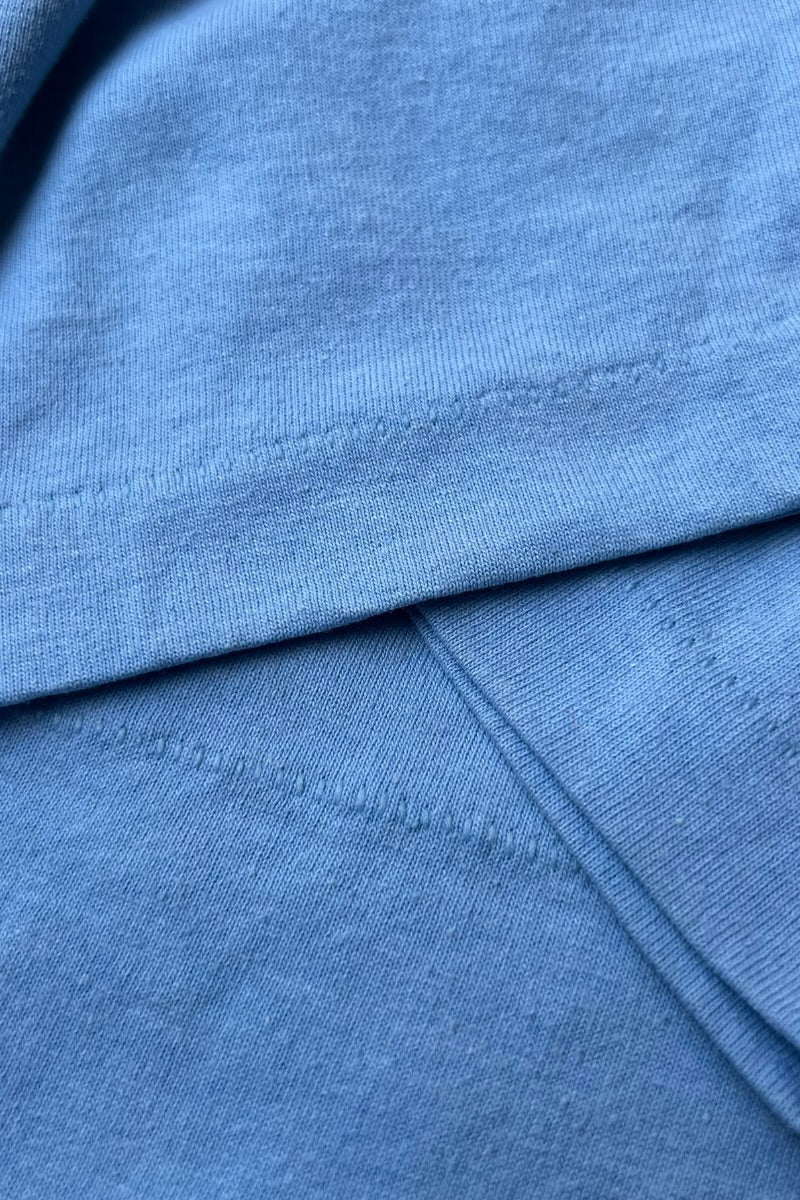 MADE IN USA 87'S SPIDER MAN MOVIE T-SHIRT / LIGHT BLUE [SIZE: M USED]