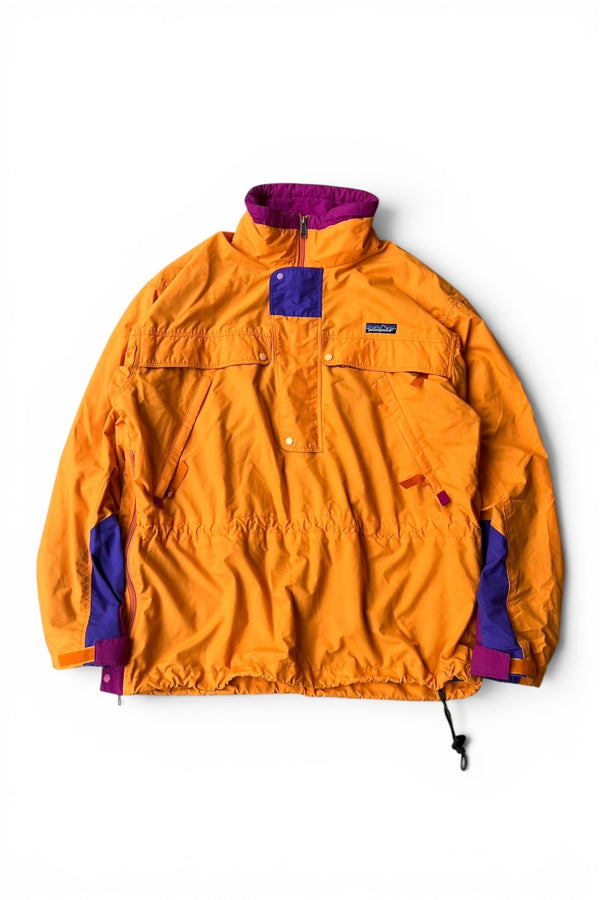 92'S ALPINE PULLOVER NYLON JACKET / ORANGE [SIZE: M USED]