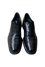 画像をギャラリービューアに読み込む, MADE IN ITALY LEATHER HEEL SHOES / BLACK [SIZE: 39 (25cm相当) USED]
