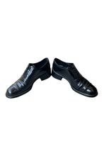 画像をギャラリービューアに読み込む, MADE IN ITALY LEATHER HEEL SHOES / BLACK [SIZE: 39 (25cm相当) USED]
