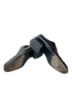 画像をギャラリービューアに読み込む, MADE IN ITALY LEATHER HEEL SHOES / BLACK [SIZE: 39 (25cm相当) USED]
