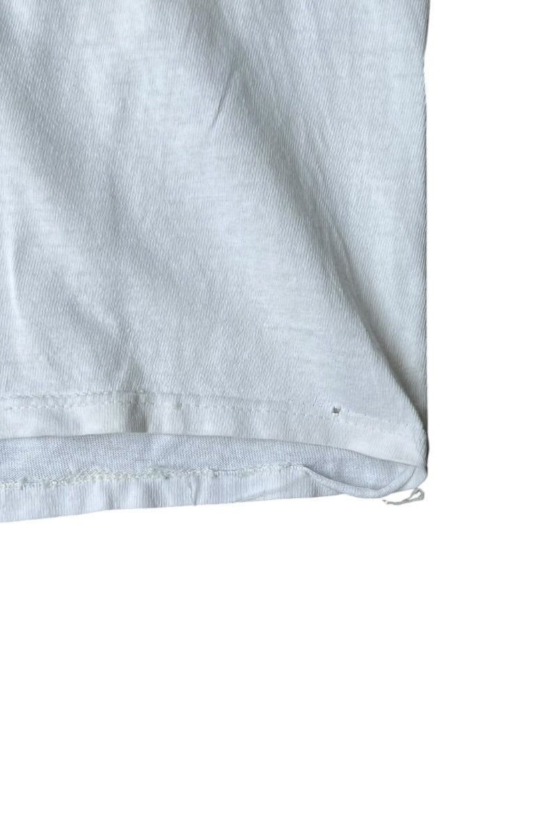 MADE IN USA 80'S MACH GOGOGO SPEED RACER T-SHIRT / WHITE [SIZE: M USED]