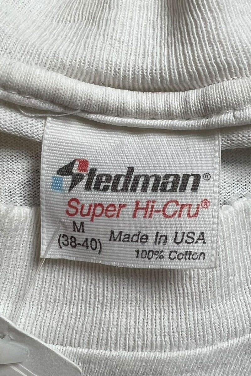 MADE IN USA 80'S MACH GOGOGO SPEED RACER T-SHIRT / WHITE [SIZE: M USED]