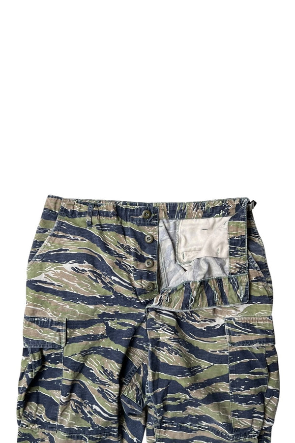 98'S TIGER STRIPE CAMO BDU PANTS / CAMO [SIZE: M USED]