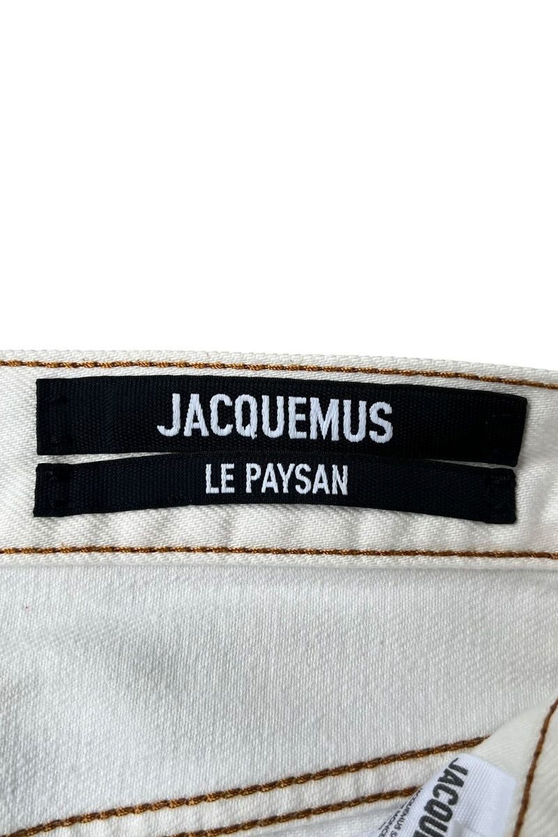 MADE IN PORUTUGAL LE PAYSAN DENIM PANTS / WHITE [사이즈: 31 USED]