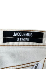 画像をギャラリービューアに読み込む, MADE IN PORUTUGAL LE PAYSAN DENIM PANTS / WHITE [SIZE: 31 USED]
