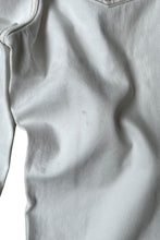 画像をギャラリービューアに読み込む, MADE IN PORUTUGAL LE PAYSAN DENIM PANTS / WHITE [SIZE: 31 USED]
