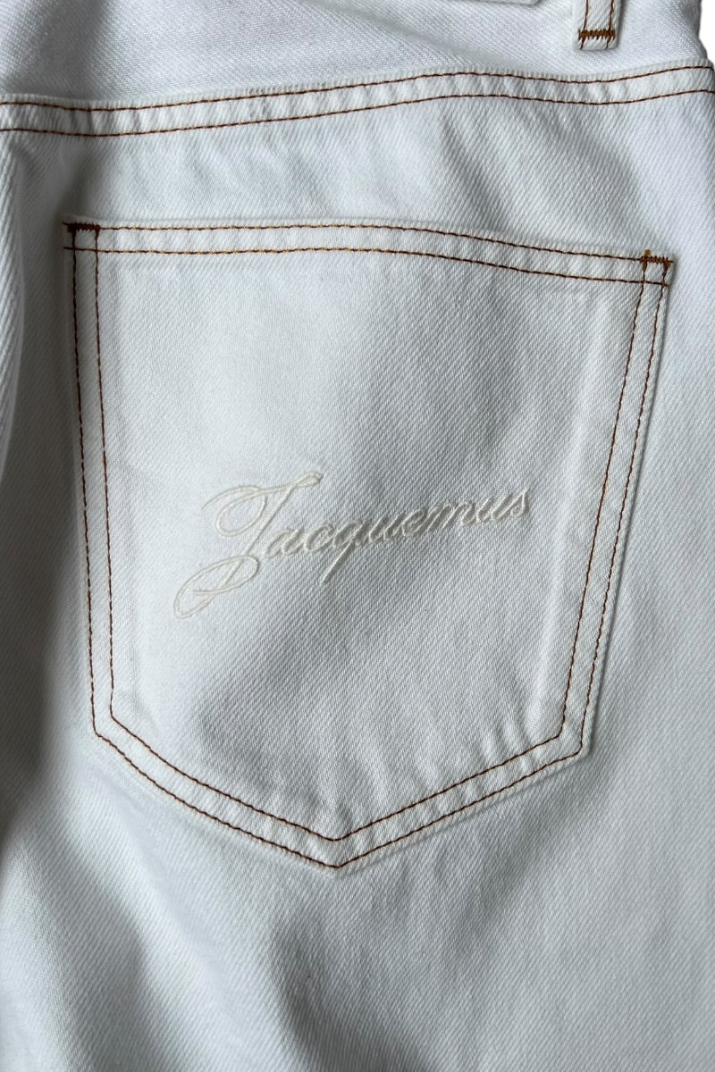 MADE IN PORUTUGAL LE PAYSAN DENIM PANTS / WHITE [사이즈: 31 USED]