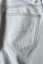 画像をギャラリービューアに読み込む, MADE IN PORUTUGAL LE PAYSAN DENIM PANTS / WHITE [SIZE: 31 USED]
