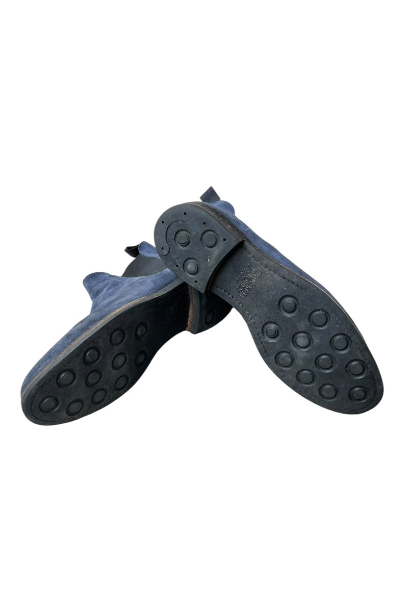 MADE IN ENGLAND 스웨이드 첼시 부츠 / NAVY [사이즈: US9.5 (27.5cm 상당) USED]