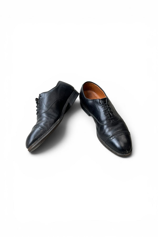 MADE IN USA 4J29 HAMPTON LAST LEATHER SHOES / BLACK [SIZE: US8 (equivalent to 26cm) USED]