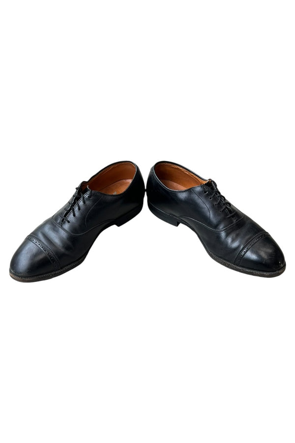 MADE IN USA 4J29 HAMPTON LAST LEATHER SHOES / BLACK [SIZE: US8 (26cm相当) USED]