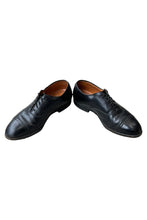 이미지를 갤러리 뷰어에 로드 , MADE IN USA 4J29 HAMPTON LAST LEATHER SHOES / BLACK [SIZE: US8 (26cm 상당) USED]
