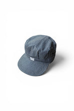 画像をギャラリービューアに読み込む, MADE IN USA 80'S WORK CAP / BLUE [SIZE: ONE SIZE USED]
