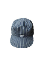 画像をギャラリービューアに読み込む, MADE IN USA 80'S WORK CAP / BLUE [SIZE: ONE SIZE USED]
