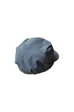 画像をギャラリービューアに読み込む, MADE IN USA 80'S WORK CAP / BLUE [SIZE: ONE SIZE USED]
