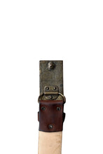 画像をギャラリービューアに読み込む, BUCKLE LEATHER BELT / BROWN [SIZE: ONE SIZE USED]

