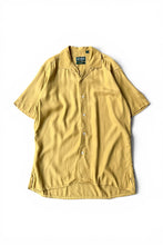 画像をギャラリービューアに読み込む, MADE IN USA S/S REYON SHIRT / YELLOW [SIZE: M USED]
