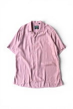 画像をギャラリービューアに読み込む, MADE IN USA S/S REYON SHIRT / PINK [SIZE: M USED]
