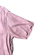 画像をギャラリービューアに読み込む, MADE IN USA S/S REYON SHIRT / PINK [SIZE: M USED]
