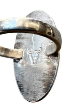 画像をギャラリービューアに読み込む, 925 SILVER RING W/ZIRCONIA &amp; BRASS / SILVER  [SIZE: 15号相当 USED]
