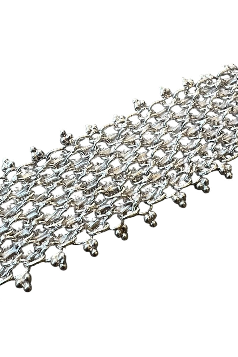 925 SILVER BRACELET / SILVER [SIZE: ONE SIZE USED]