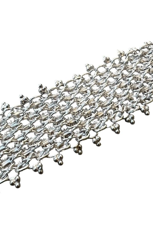 925 SILVER BRACELET / SILVER [SIZE: ONE SIZE USED]