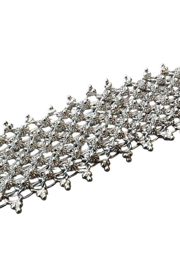 925 SILVER BRACELET / SILVER [SIZE: ONE SIZE USED]