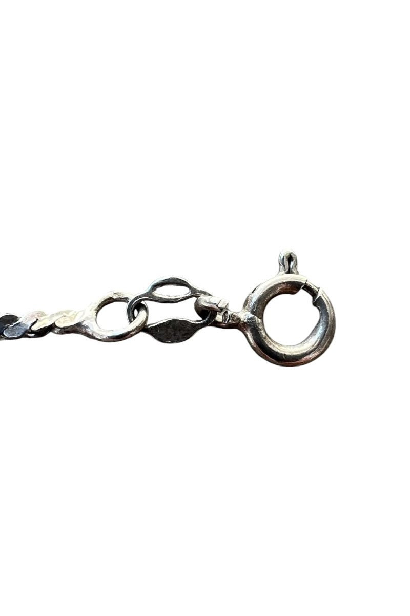 MADE IN ITALY 925 SILVER BRACELET / SILVER [SIZE: ONE SIZE USED]