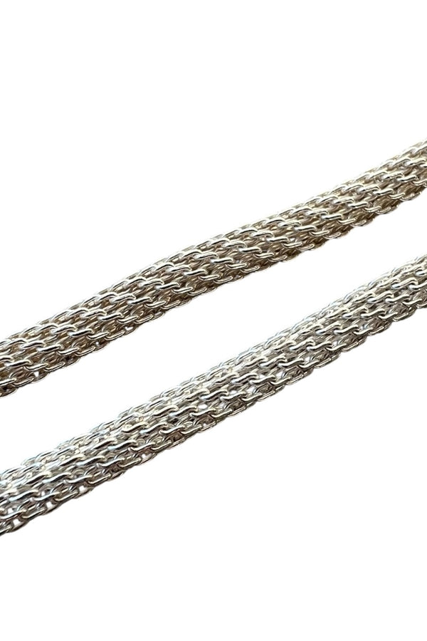 MADE IN ITALY 925 SILVER NECKLACE / SILVER [SIZE: ONE SIZE USED]