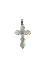 画像をギャラリービューアに読み込む, MADE IN MEXICO 925 SILVER CROSS NECKLACE TOP / SILVER [SIZE: ONE SIZE USED]
