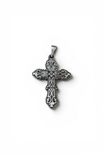 画像をギャラリービューアに読み込む, MADE IN MEXICO 925 SILVER CROSS NECKLACE TOP / SILVER [SIZE: ONE SIZE USED]
