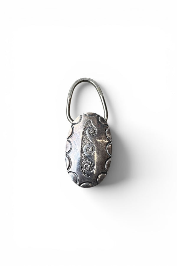STERLING SILVER KEYHOLDER / SILVER [SIZE: ONE SIZE USED]