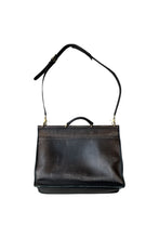 画像をギャラリービューアに読み込む, MADE IN USA 80'S LEATHER SHOULDER BAG / BROWN [SIZE: ONE SIZE USED]
