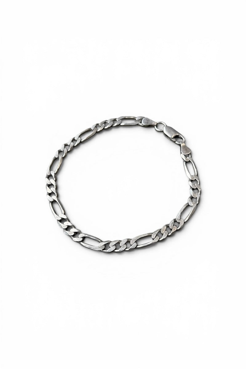 MADE IN ITALY 925 SILVER BRACELET / SILVER [SIZE: ONE SIZE USED]