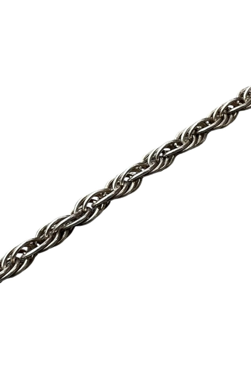 MADE IN ITALY 925 SILVER BRACELET / SILVER [SIZE: ONE SIZE USED]