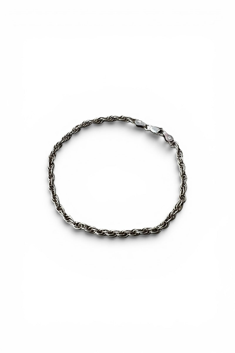 MADE IN ITALY 925 SILVER BRACELET / SILVER [SIZE: ONE SIZE USED]