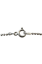 画像をギャラリービューアに読み込む, MADE IN ITALY 925 SILVER BALL CHAIN NECKLACE / SILVER [SIZE: ONE SIZE USED]

