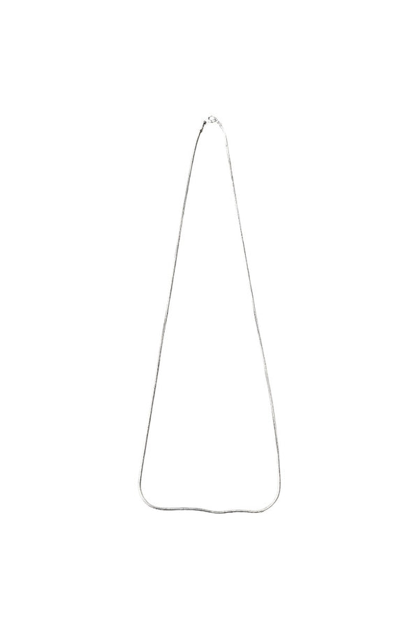 MADE IN ITALY 925 SILVER SNAKECHAIN NECKLACE / SILVER [SIZE: ONE SIZE USED]