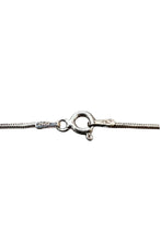 이미지를 갤러리 뷰어에 로드 , MADE IN ITALY 925 SILVER SNAKECHAIN NECKLACE / SILVER [사이즈: ONE SIZE USED]
