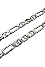 Load image into Gallery viewer, MADE IN ITALY 925 SILVER FIGARO CHAIN NECKLACE / SILVER [SIZE: ONE SIZE USED]
