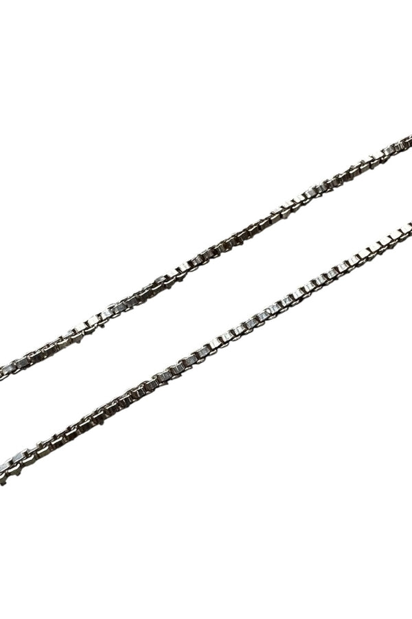 925 SILVER VENETIAN LINK NECKLACE / SILVER [SIZE: ONE SIZE USED]