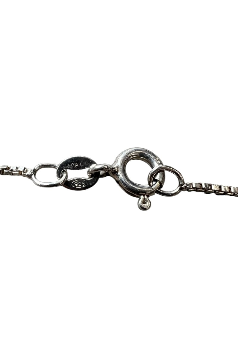925 SILVER VENETIAN LINK NECKLACE / SILVER [SIZE: ONE SIZE USED]