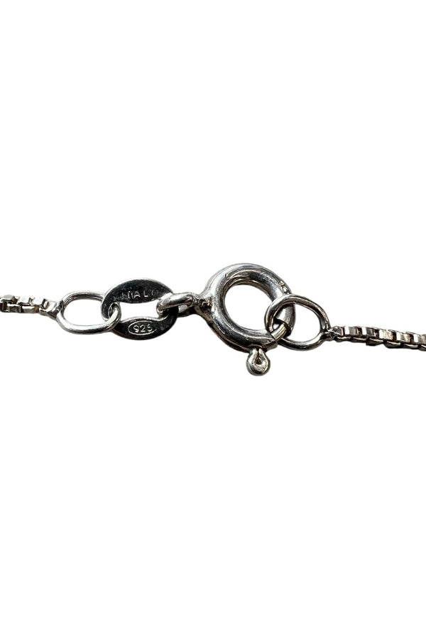925 SILVER VENETIAN LINK NECKLACE / SILVER [SIZE: ONE SIZE USED]
