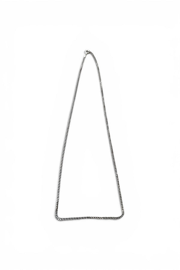 MADE IN ITALY 925 SILVER NECKLACE / SILVER [SIZE: ONE SIZE USED]