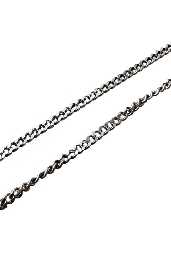 MADE IN ITALY 925 SILVER NECKLACE / SILVER [SIZE: ONE SIZE USED]