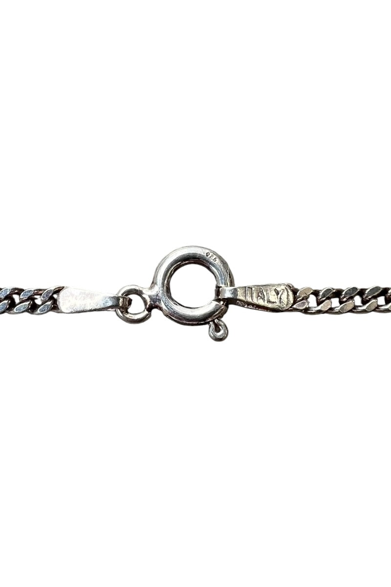 MADE IN ITALY 925 SILVER NECKLACE / SILVER [SIZE: ONE SIZE USED]