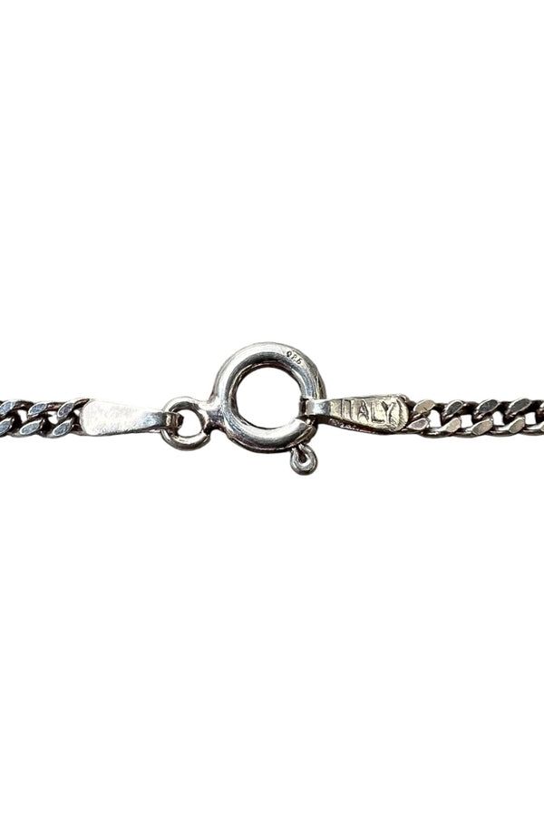 MADE IN ITALY 925 SILVER NECKLACE / SILVER [SIZE: ONE SIZE USED]