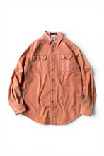 画像をギャラリービューアに読み込む, 80'S WORK SHIRT FEDED ORANGE / ORANGE [SIZE: M USED]
