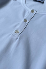 画像をギャラリービューアに読み込む, HENLEY NECK L/S TEE / WHITE [SIZE: M DEADSTOCK/NOS]
